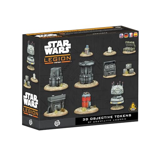Asmodee Star Wars Legion 3D Objective Tokens Tabletop Miniatures Game Strategy Game for Kids and Adults Ages 14 2 Players 90 Min Playtime - Image 1