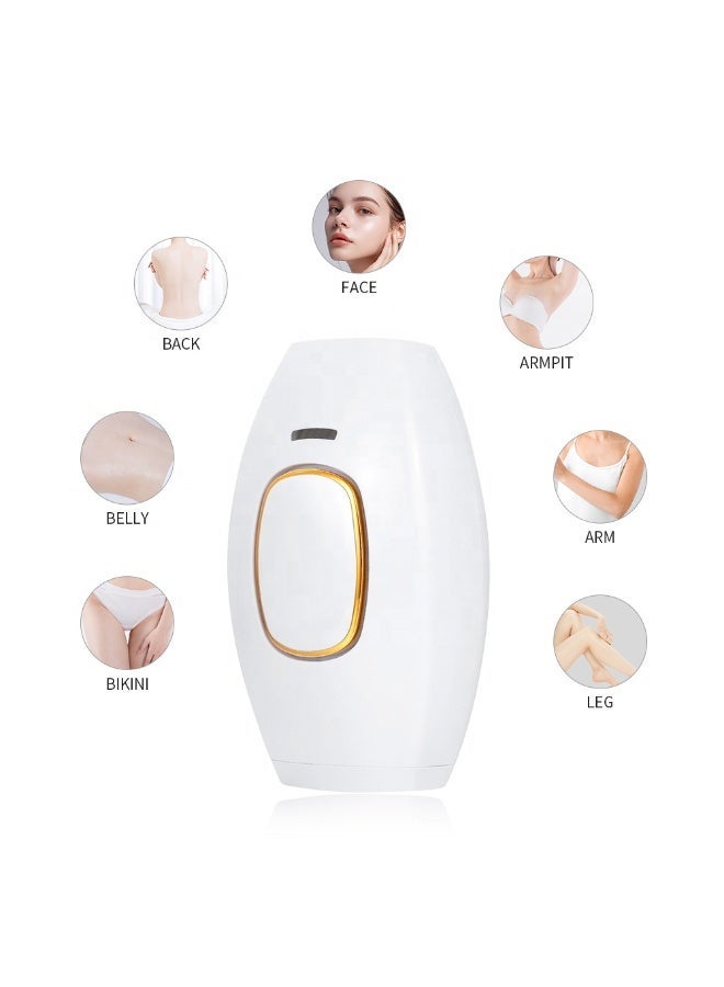 Hair Removal Handset for Women & Men – Permanent Painless Laser Epilator – At-Home Hair Remover for Face, Legs, Arms & Underarms – Professional Light-Based Hair Reduction Device - Image 4