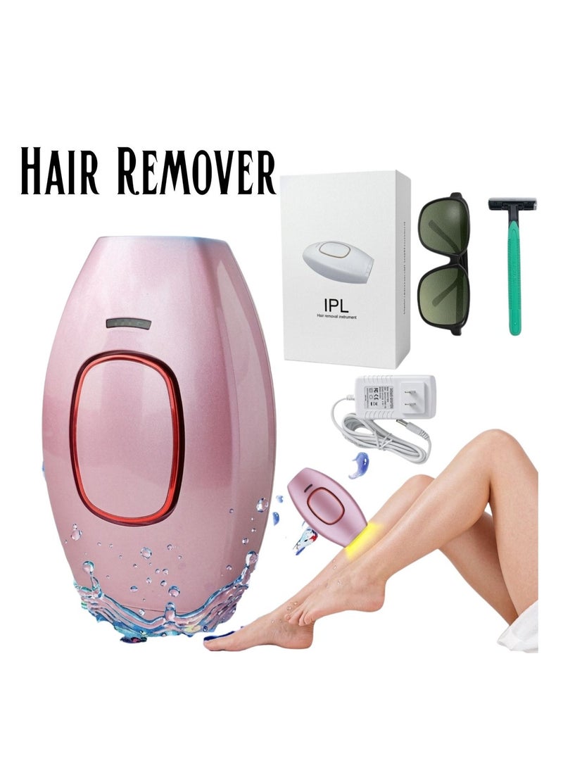Hair Removal Handset for Women & Men – Permanent Painless Laser Epilator – At-Home Hair Remover for Face, Legs, Arms & Underarms – Professional Light-Based Hair Reduction Device - Image 1