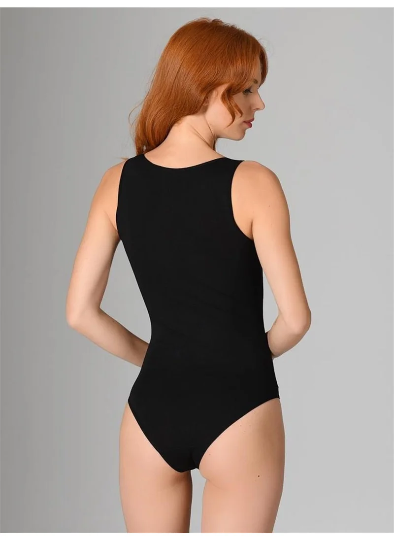 Yeni New Nbb 2940 Thick Strappy Snap Bodysuit
