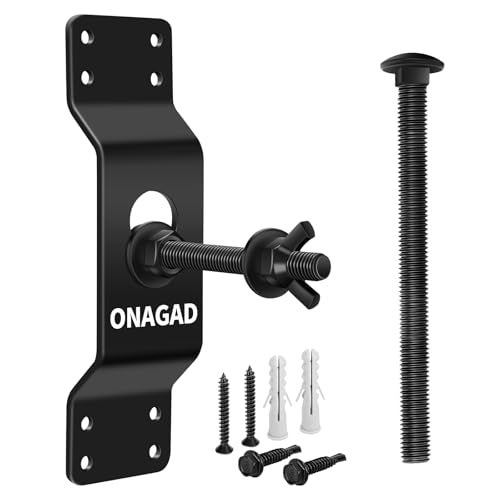 ONAGAD Wall Mount Spare Tire Holder Mount, Upgraded Spare Wheel Carrier, Spare Tire Mounting Bracket Rack for Enclosed Trailers, Cargo Race Box Trailers, Trucks, Vans, Garages, Warehouses and Semis - Image 1