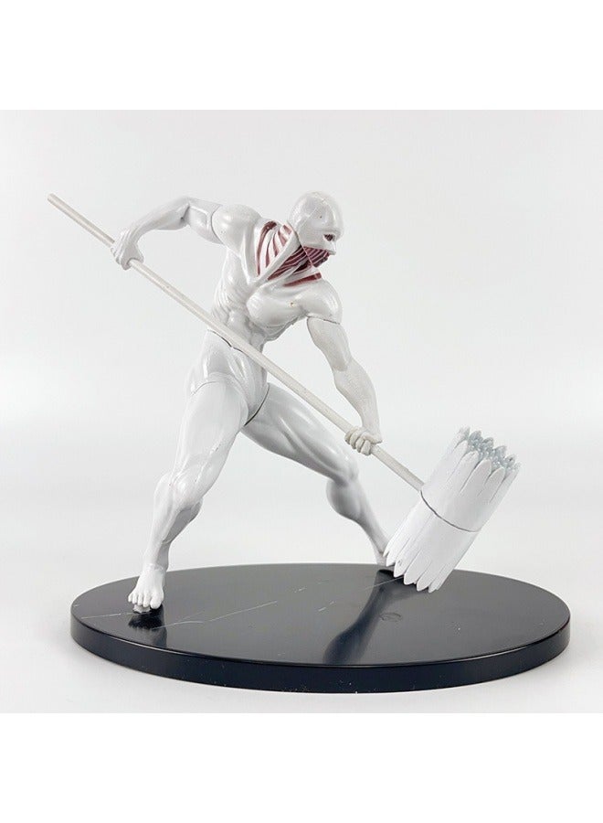 general Attack Titan Warhammer Titan 18 cm Animated Action Figure-Collection PVC Model, Adult Comic Sculpture Gift - Image 1