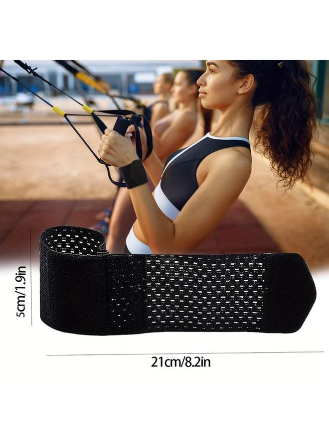 Black Adjustable Wrist Support Brace Ergonomic Carpal Tunnel Relief Hand Washable - Image 3