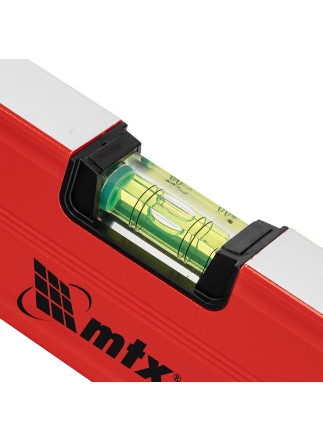 إم تي إكس مقياس المستوى المغناطيسي من الألومنيوم MTX، مطحون، 3 فتحات (مرآة واحدة)، مقوى (600 مم) - Image 3