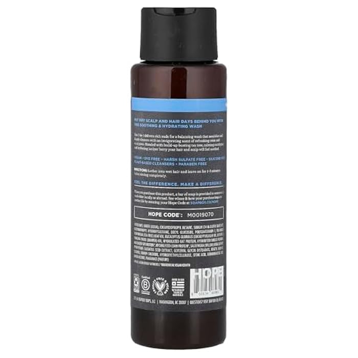 Soapbox Scalp Care, 2-In-1 Shampoo + Conditioner, Tea Tree & Eucalyptus, 16 fl oz (473 ml) - Image 2
