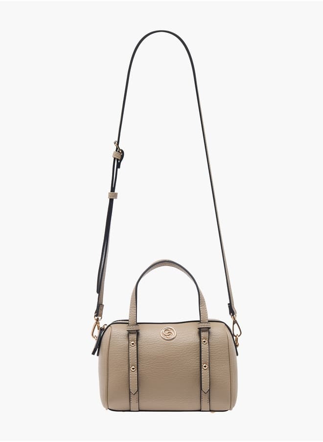 Celeste - Women Solid Tote Bag with Zip Closure and Double Handle - Image 1