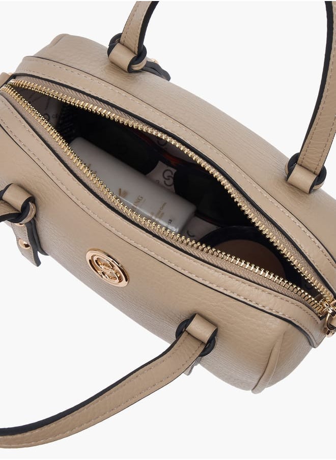 Celeste - Women Solid Tote Bag with Zip Closure and Double Handle - Image 1