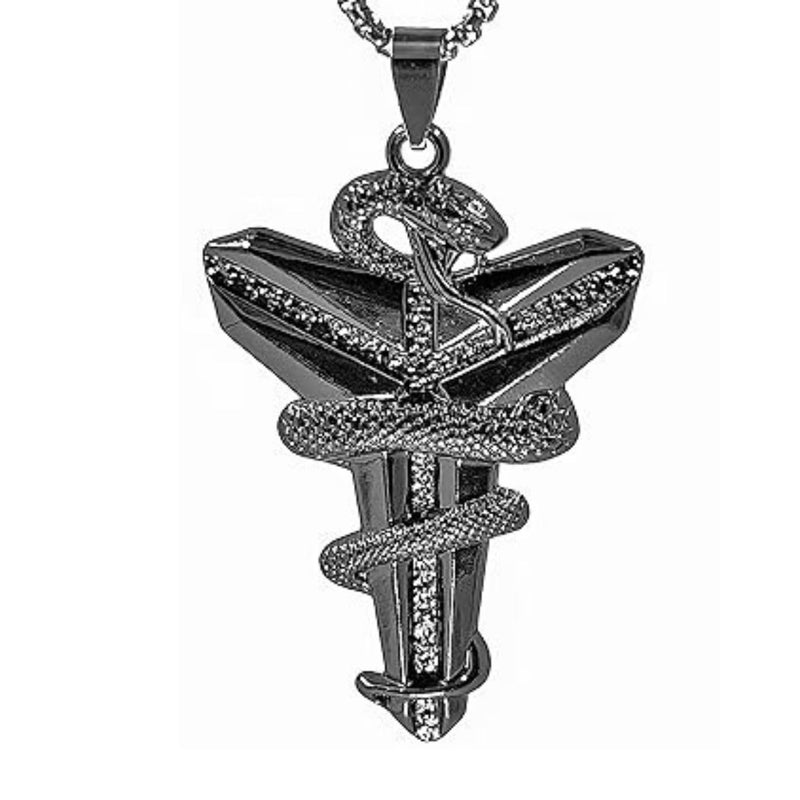 ringzinnie Silver Plated Pendant Necklace for Boys/Men - Stainless Steel Chain for Fashion & Gift - Image 5