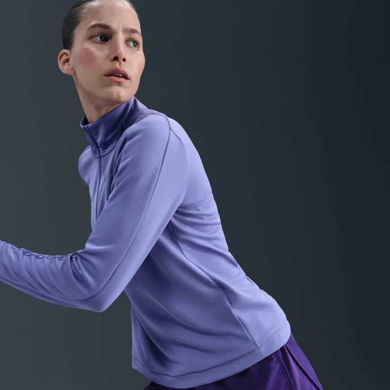 Nike Purple Women's Tempo Dri-FIT Brief-Lined Running Shorts for Women | Best Price UAE