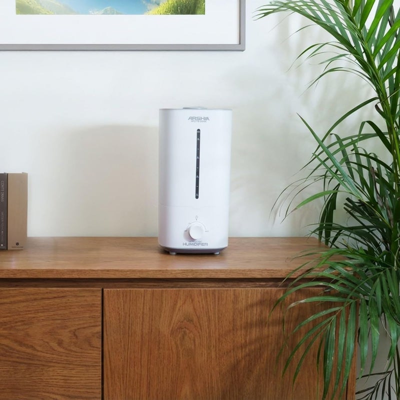 Arshia Premium 22W Ultrasonic Humidifier with 4.5L Capacity, White - Image 5