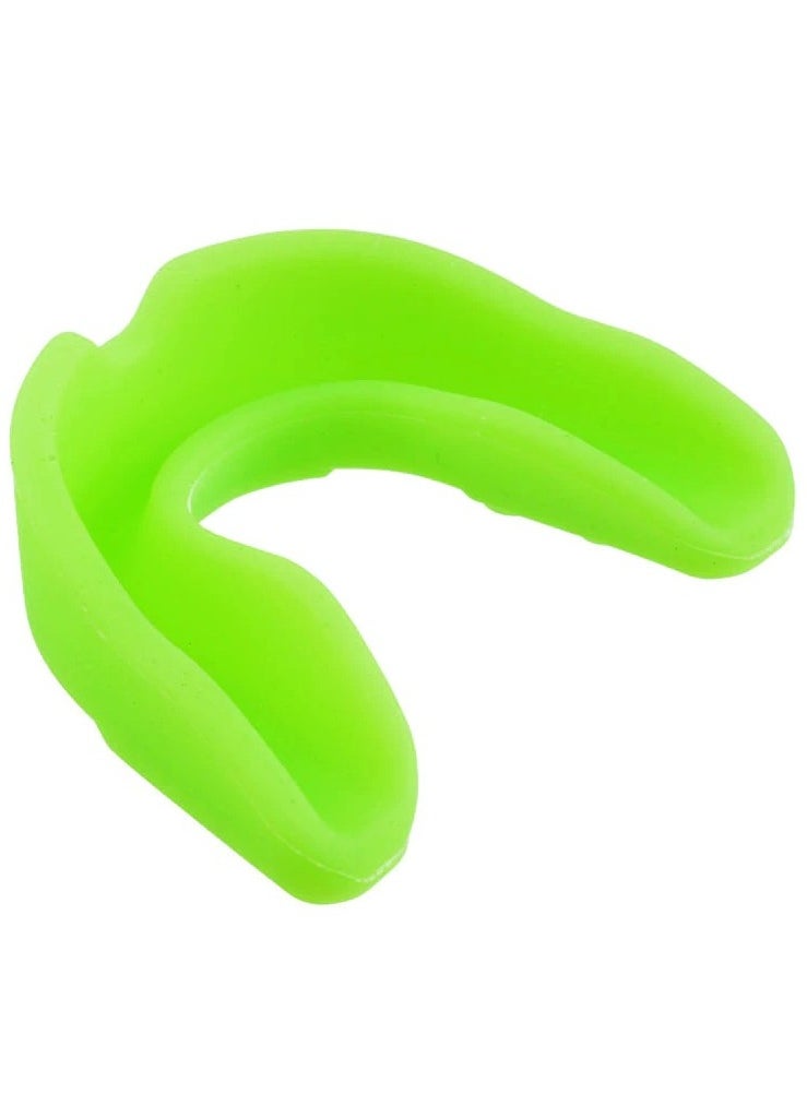 Generic Silicone Mouth Guard Teeth Protection with Box for Various Sports, Green  - Image 2