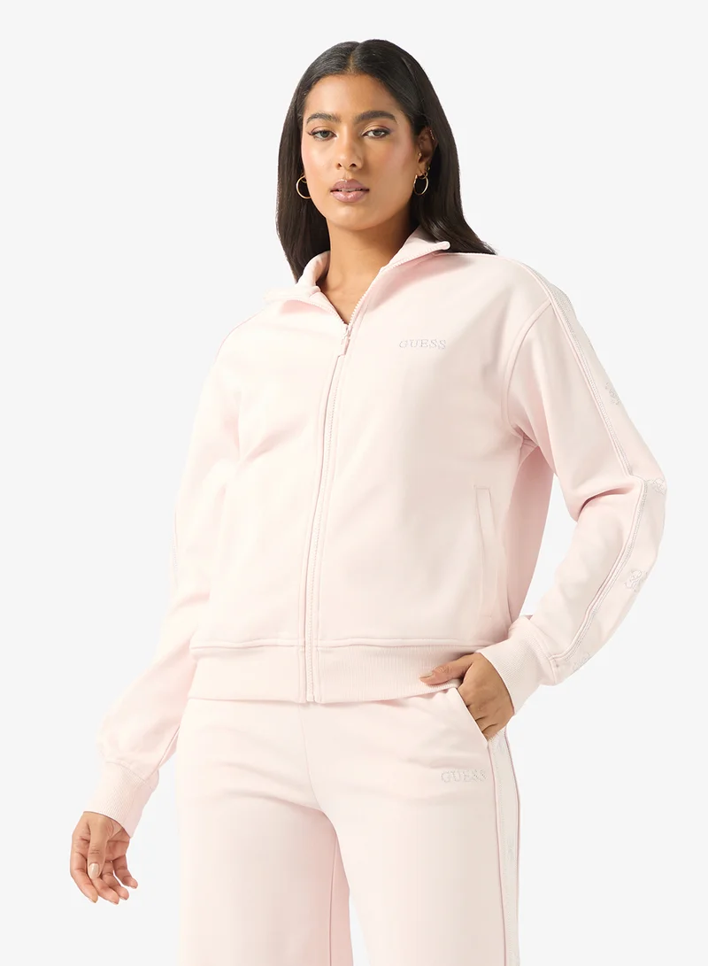 GUESS Octavia High Neck Full-Zip Jacket