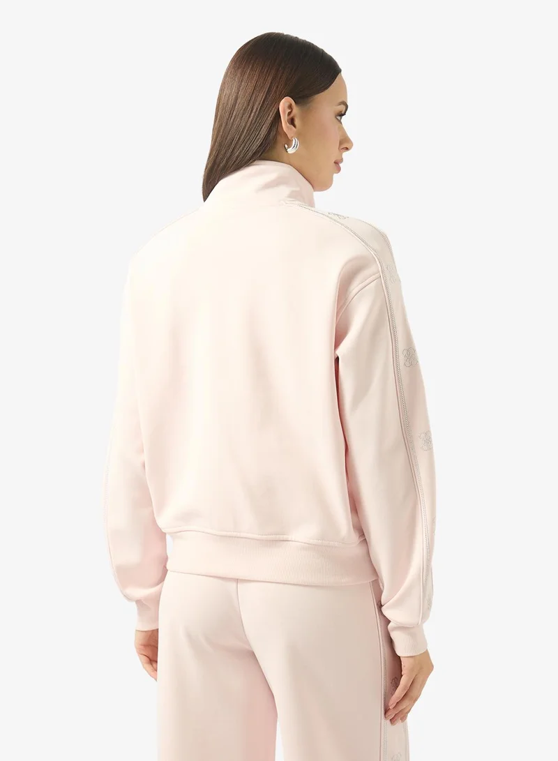 GUESS Octavia High Neck Full-Zip Jacket