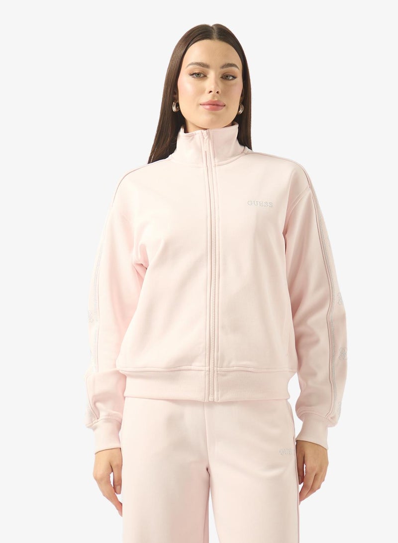 GUESS Octavia High Neck Full-Zip Jacket - Image 1