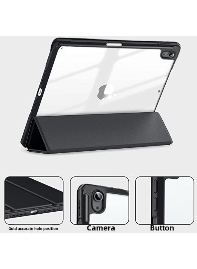 جراب واقٍ مناسب لجهاز iPad Pro 2024 مع فتحة قلم 13 من الأكريليك 11 جراب جلدي مسطح لجهاز iPad - اللون: أخضر ماتشا - الطراز المطبق: iPad Air4/5 2022 10.9 بوصة/Pro11 2022/2021/2020/2018 عالمي - Image 5