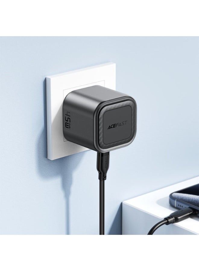 ACEFAST GaN Fast Foldable Wall Charger A121 PD45W Folding Plug, 2 Ports, 2 USB-C - Black Suitable for phones, tablets, game consoles - Image 3