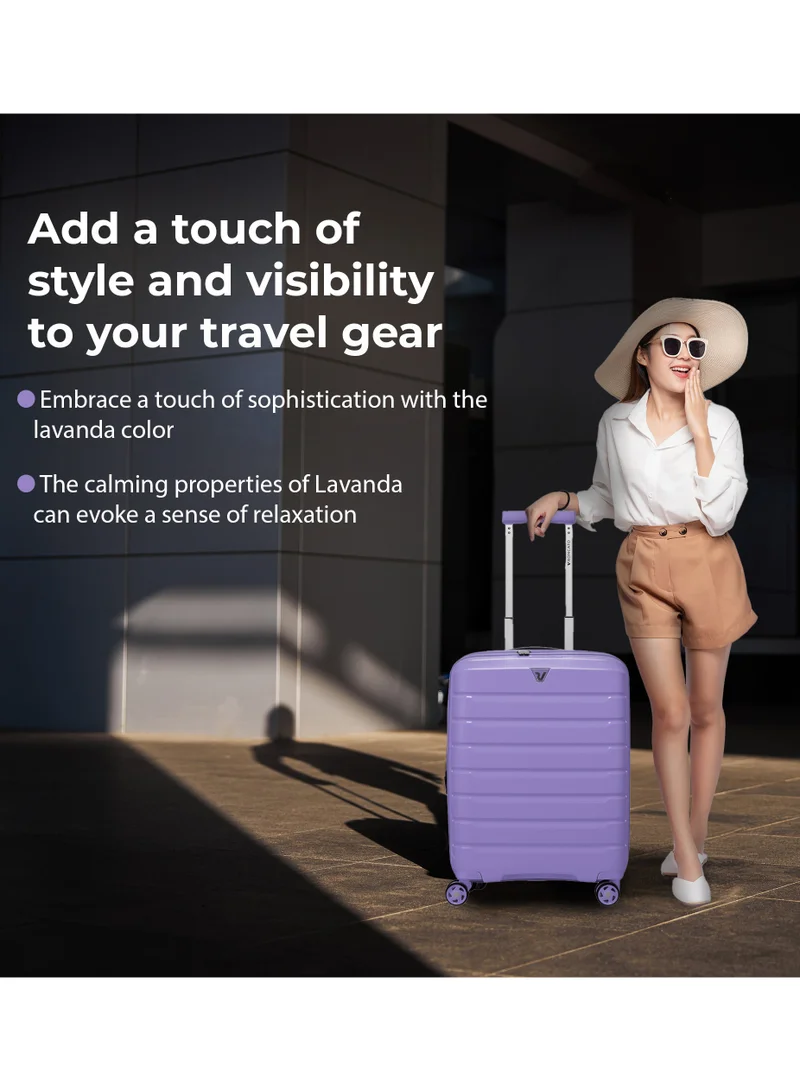 RONCATO RONCATO | Cabin Trolley Bag | Purple | 20 inches | 4WD wheels | Hard material | PP material | 1Piece | TSA Lock