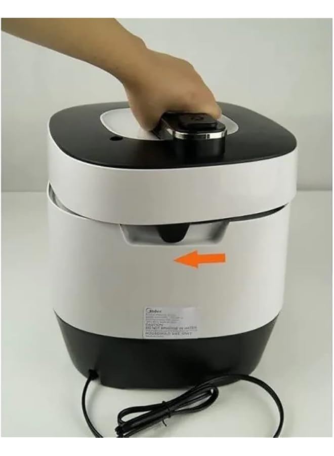 مديا طنجرة ضغط متعددة، سعة 6 لتر، قوة 1000 واط، 14 قائمة مسبقة الضبط، أبيض، Myss6062 - Image 5