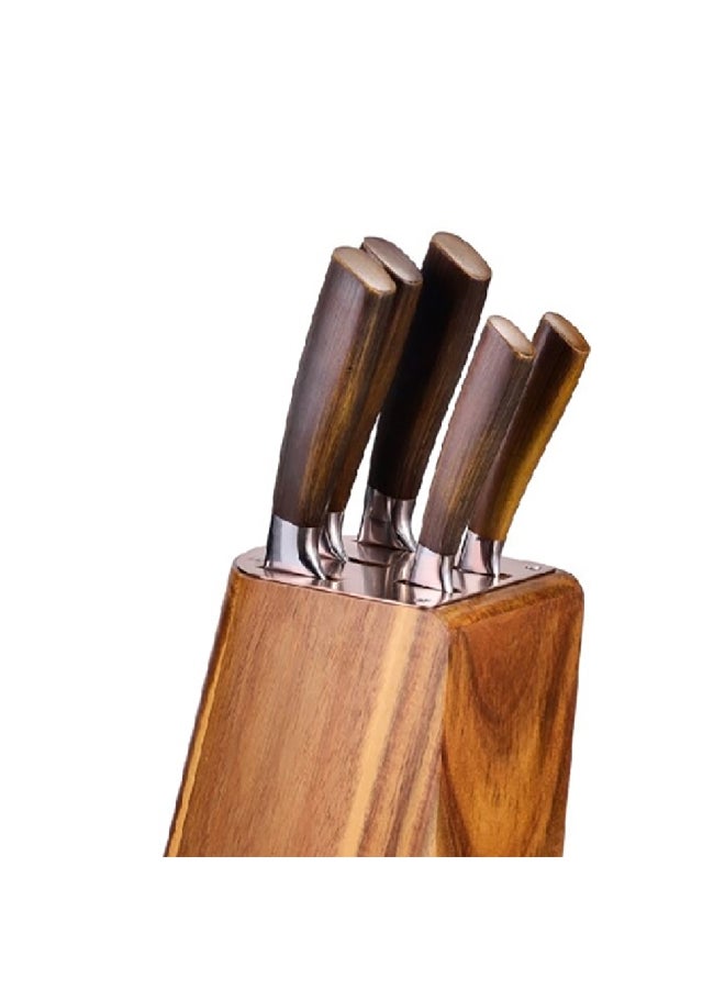 PARFAIT 5-Piece Knife Block Set 35.7 x 10 x 21.2 cm 174B34 - Image 3