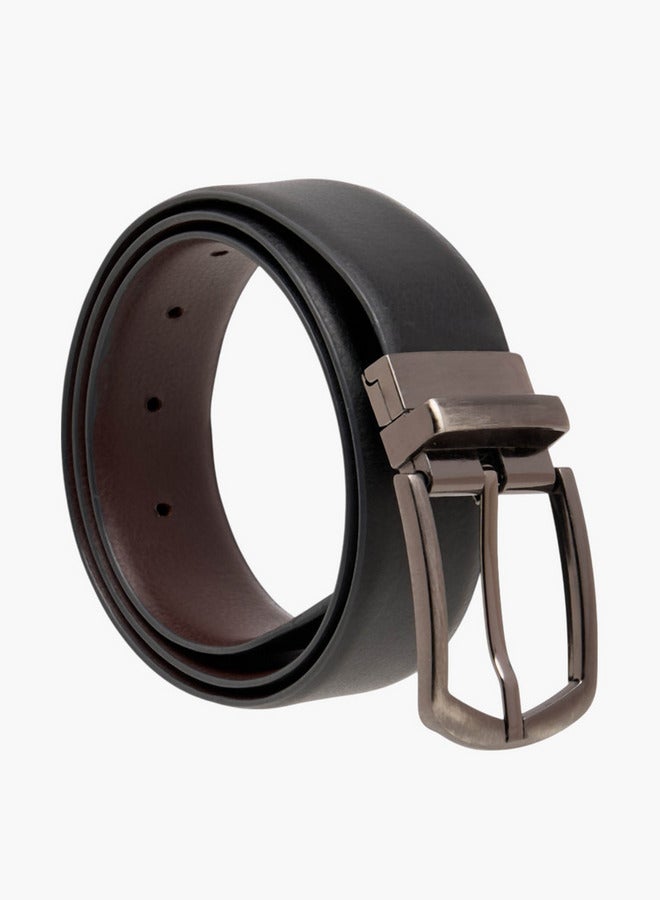DUCHINI Solid Belt with Pin Buckle Closure - Image 1