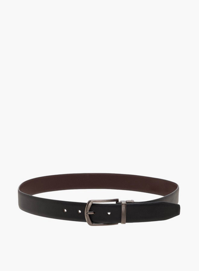 DUCHINI Solid Belt with Pin Buckle Closure - Image 4