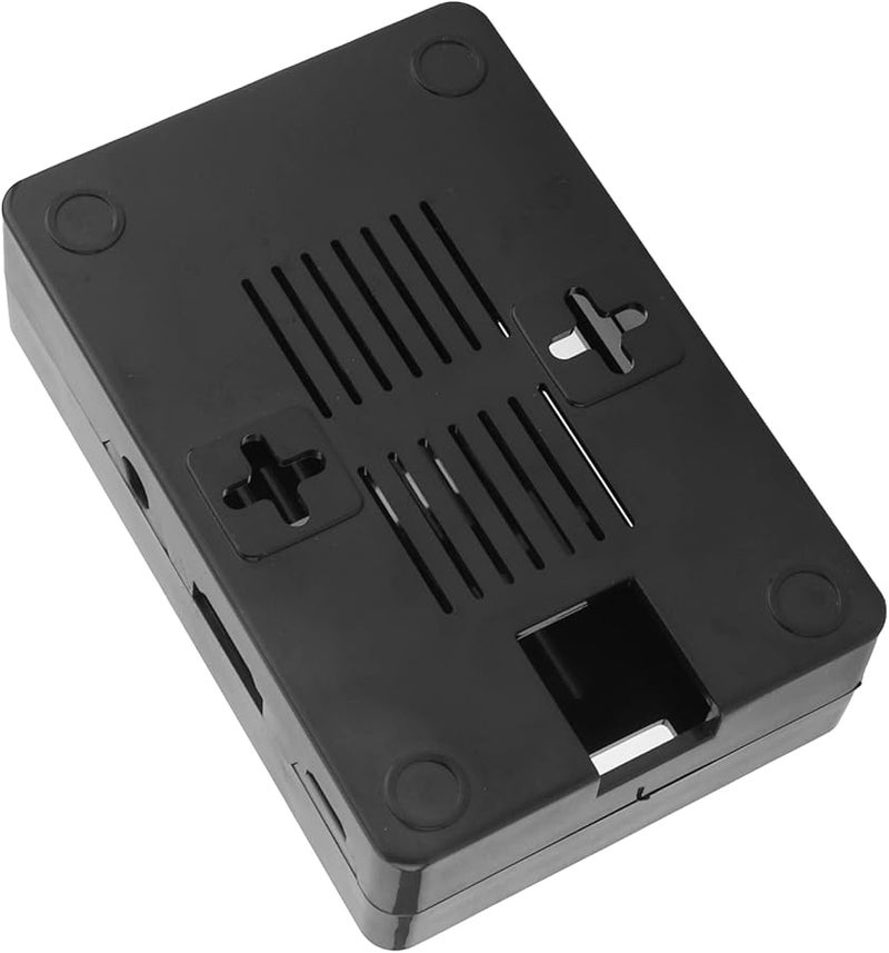 Black Wall Mountable Computer Case with Enhanced Heat Dissipation Protective Enclosure - Image 5