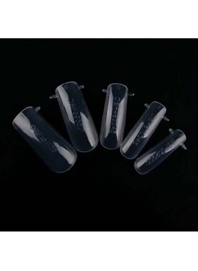 brunson Dual Nail Forms for Poly Extension Gel Pre-shaped False Tips with Scale 120pcs Manicure Tool for Nail Extensions Mold Nail Tips Acrylic Nails False Nails Manicure Tool - Image 2