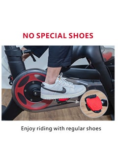 Excefore Pedal Converter Compatible with Peloton Bike & Bike Plus, Pedals for Regular Shoes Fit Original Bike & Bike+, Replacement Pedals Adapter, Flat Platform Clipless  - Image 5