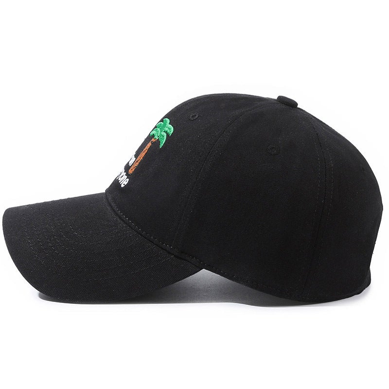 Mens Casual Baseball Cap Trendy Sun Hat Purple - Image 4