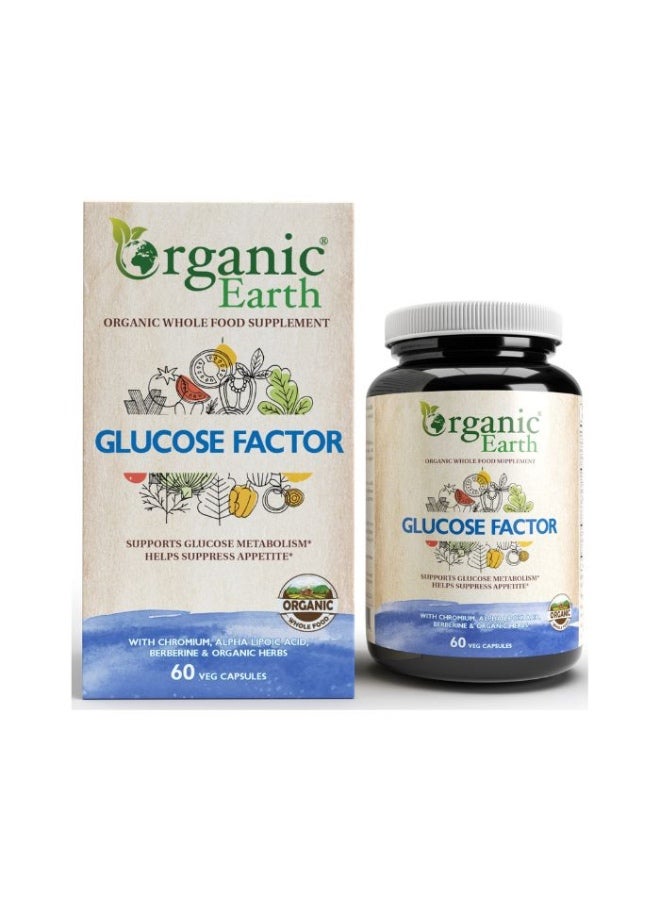 Organic Earth Glucose Factor V-Capsules 60s