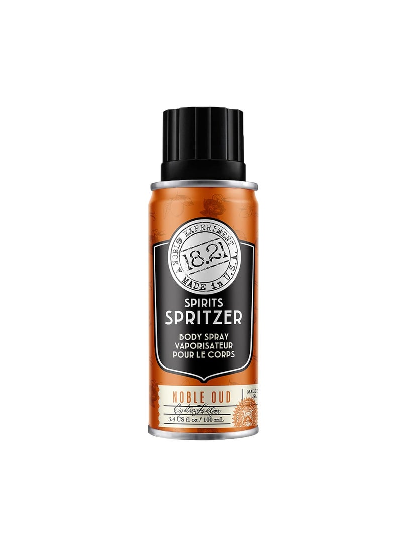 18.21 Man Made - 18.21 Man Made Men’s Spirits Spritzer, 3.4 oz. - Long-Lasting All Over Body Spray with Masculine Aromatics - Gifts for Him - Image 1