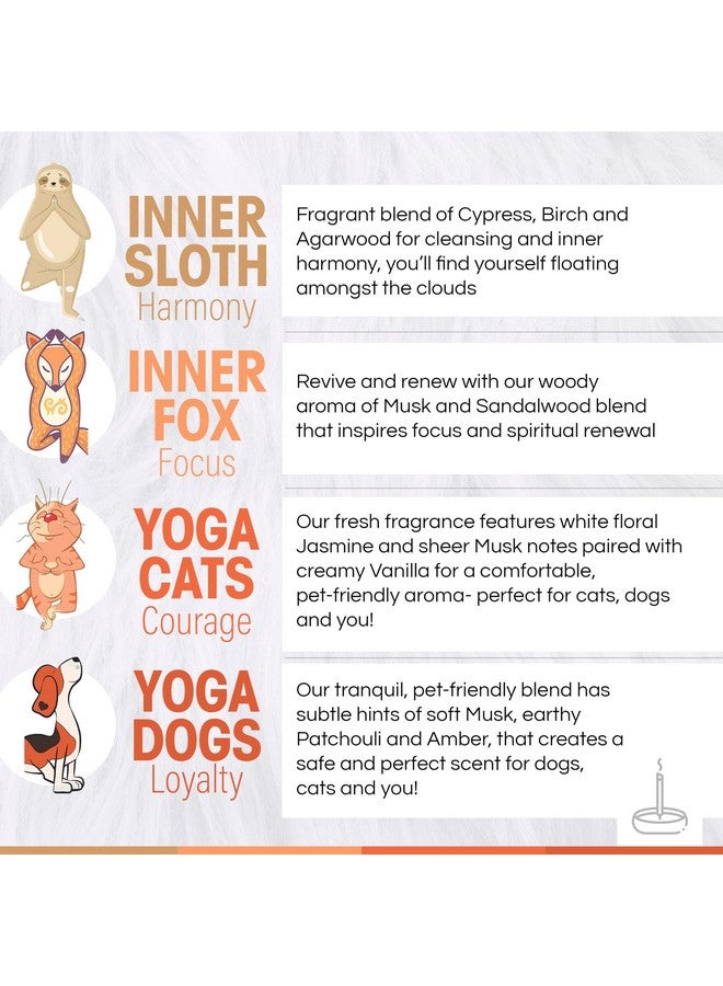 Gonesh Zen Yoga Animals 4-Pack Incense - Image 2