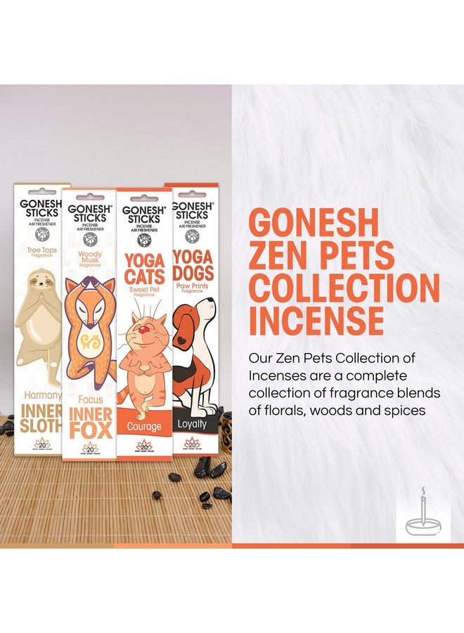 Gonesh Zen Yoga Animals 4-Pack Incense - Image 4