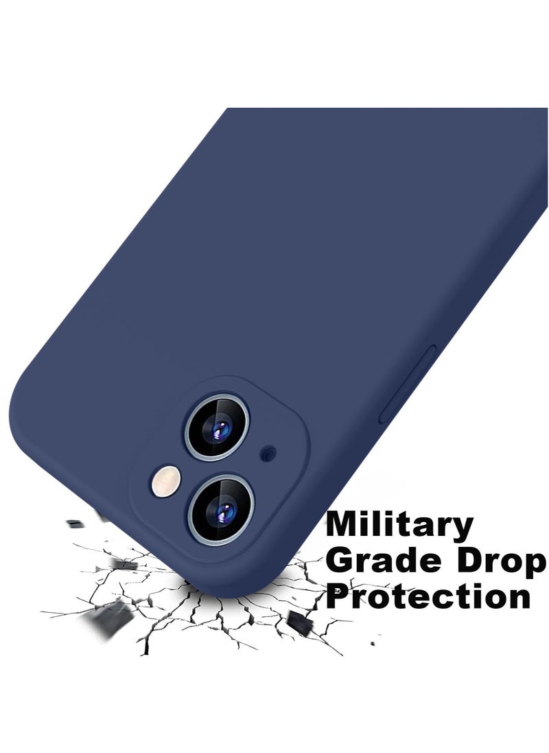 Color Fans - Case for Apple iPhone 13 6.1 inch Silicone Cover Soft Blue - Image 1