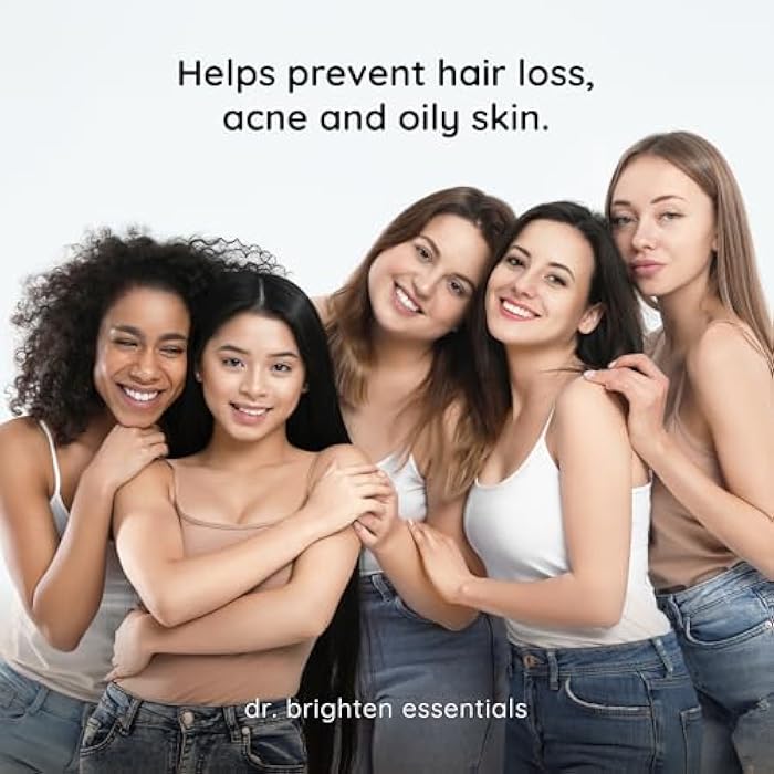 Dr. Brighten Saw Palmetto Plus - Natural Dietary Supplement for Women - PCOS Support to Prevent Hair Loss Acne Oily Skin - Image 3