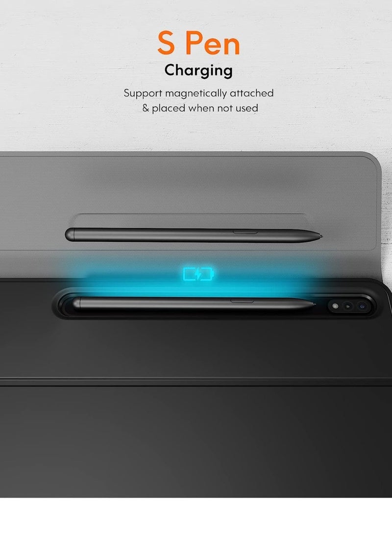 ELTRAZONE Galaxy Tab S8 Keyboard Case, Touchpad with S Pen Slot, for Samsung Galaxy Tab S8 / S7 11 inch SM-X700 / X706 / T870 / T875 / T878, Rechargeable & Detachable BT Keyboard, - Image 5