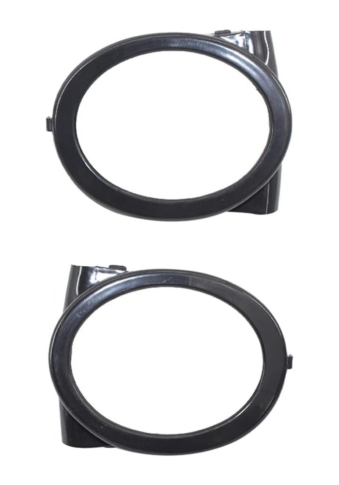 TOTMOX Fog Light Lamps Ring Cover Trims for BMW M3 E46 (2000-2006) - Image 2