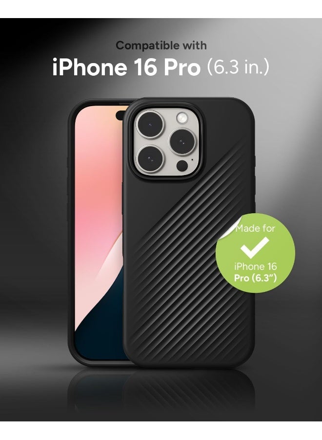 ZAGG Luxe Snap Case for iPhone 16 Pro Black - Image 2