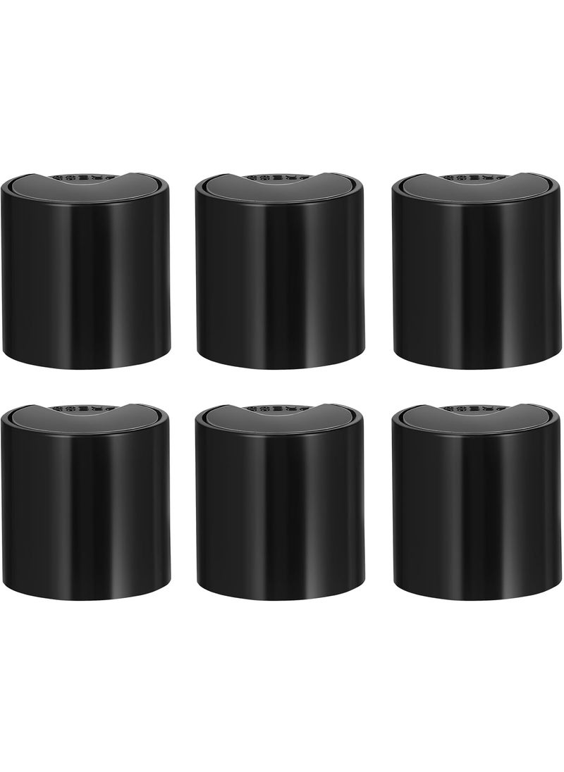 Beaupretty Beaupretty 6Pcs Bottle Caps Replacement Empty Refill Bottle Caps Flat for Cosmetic Bottle 250ml Body Lotion Shampoo Container Lids 
