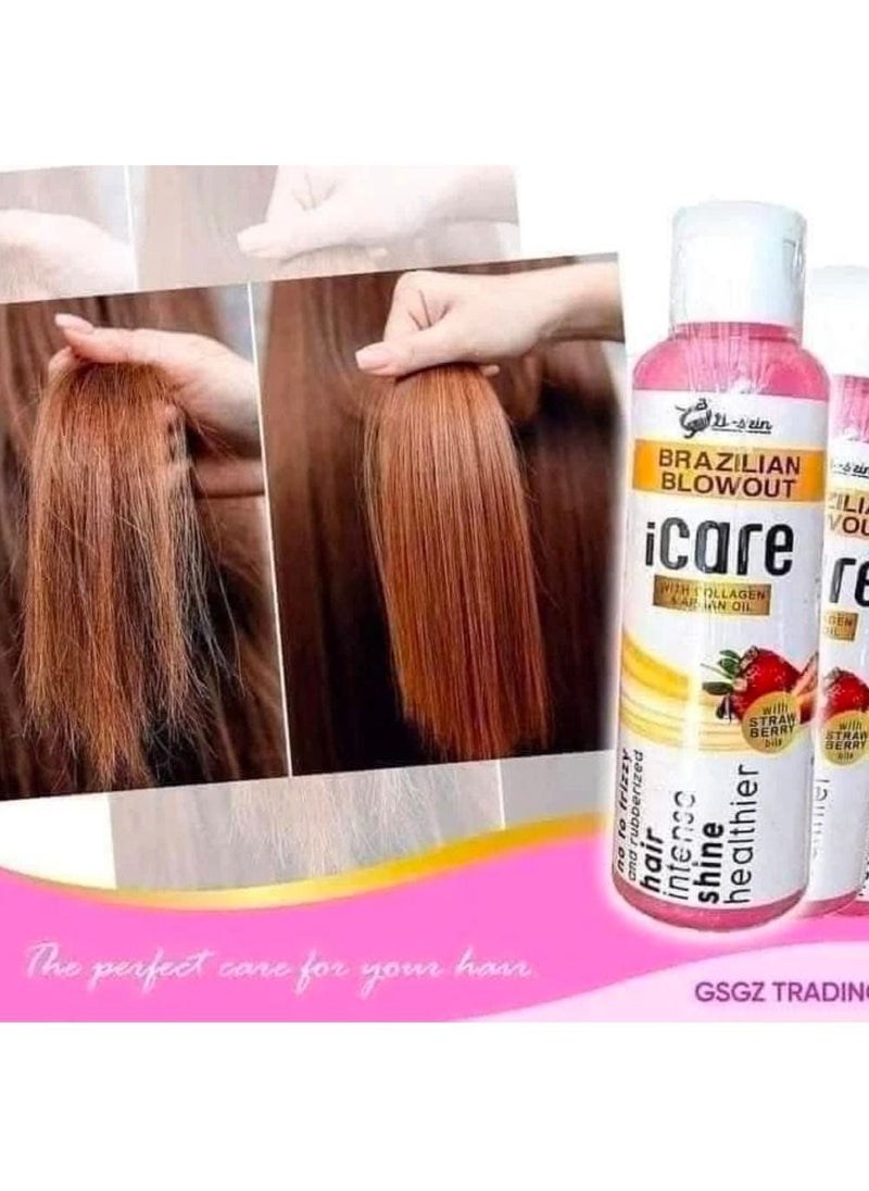 iCare iCare - Brazilian Blowout with Collagen & Argan Oil 100 ML  - Image 3