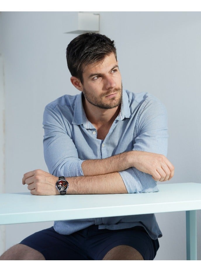 GREEN LION Vision GPS Smart Watch 1.43 inch AMOLED Display/ Working Time: 5 Days/ Built-in GPS / Smartwatch with Health Activity Tracking- Black - Image 3