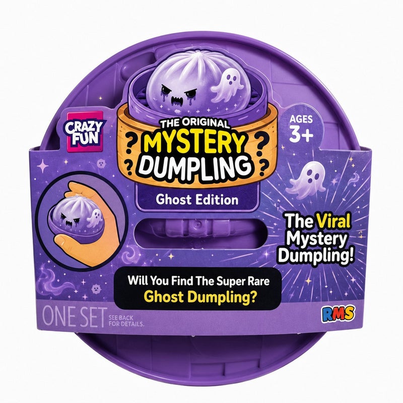 Halloween Squishy Steamed Bun Toy 8.5cm - Image 3