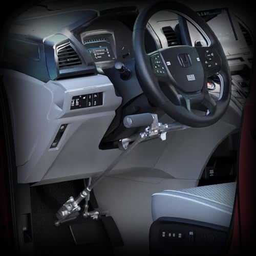 Sylvan Freedom Staff Hand Control Right Angle with Accelerator Lockout Universal Fit, Easy Installation, and Ergonomic Design for Safe Driving, All Parts Compatible with Monarch 1-A Push-Pull Hand Control - Image 3