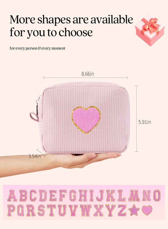 Pocmimut Makeup Bag,Initial Makeup Pouch Cosmetic Bag for Teen Girl Gifts Trendy Stuff - Christmas Gifts Birthday Gifts 18th Gift,K - Image 5