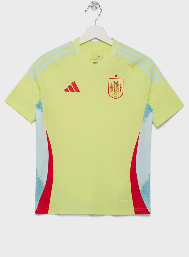 adidas تيشيرت رياضي بتصميم المنتخب الاسباني للشباب