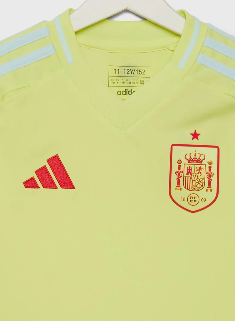 adidas تيشيرت رياضي بتصميم المنتخب الاسباني للشباب