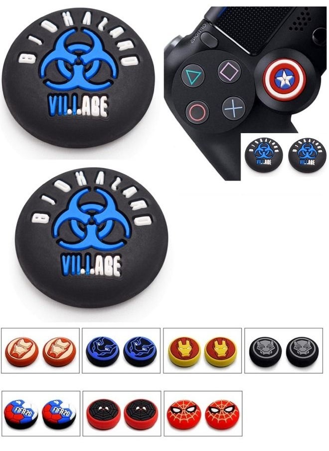 YONK - Controller Silicone Thumb Grip Cap Joystick Thumbstick For PS5 & PS4 (YO42) - Image 1