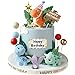 DUOROUBAO 20pcs Dinosaur Cake Topper Set with Dinosaur Eggs Reusable Dinosaur Cake DecorationsDinosaur Birthday Decorations for Boys Girls Dinosaur Cupcake Toppers Happy Birthday Cake Accessories - Image 3