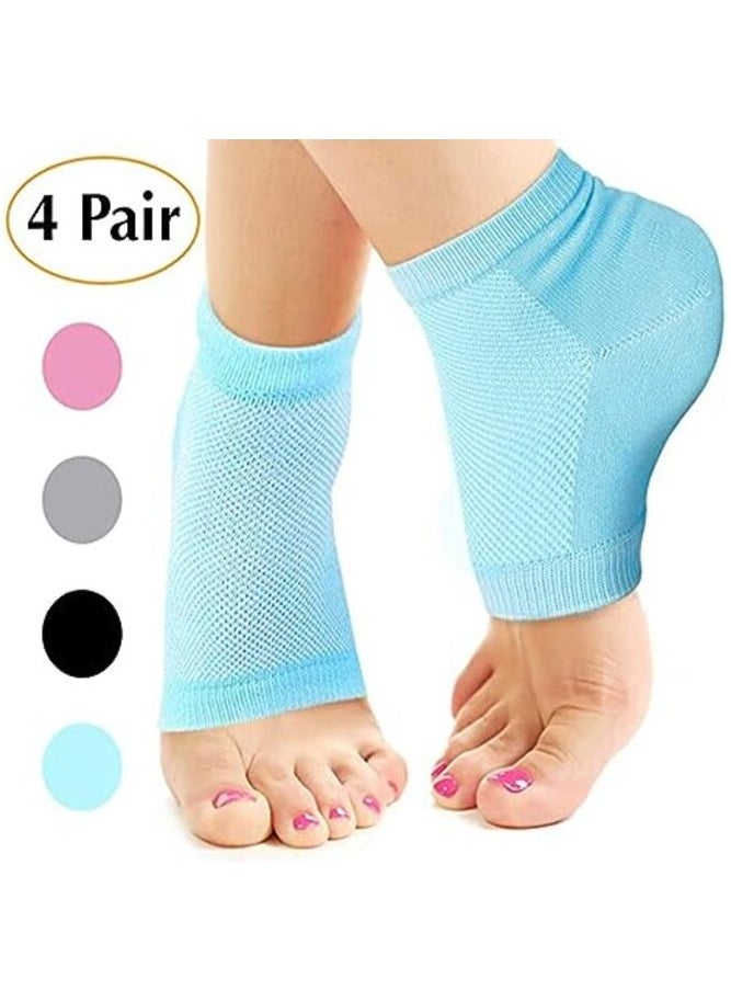 MIRFA 4 Pairs of Moisturizing Heel Socks  - Image 2