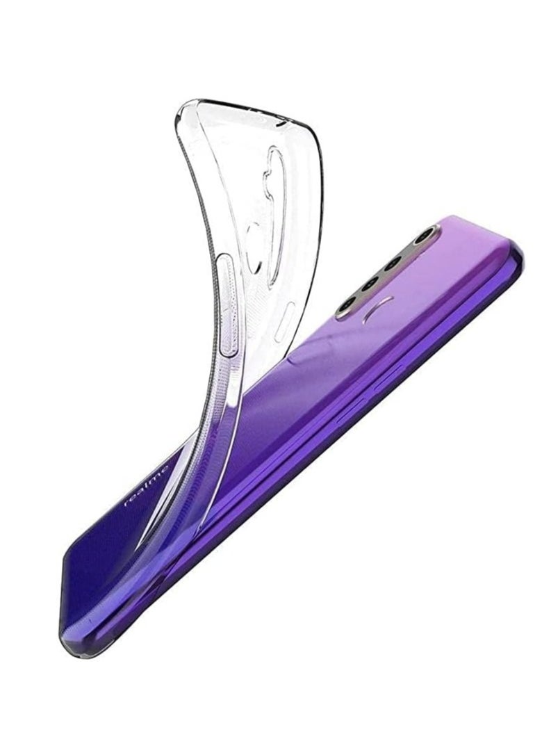 Generic TPU Mobile Cover Ultra Thin Phone Case For Realme 5 Pro/Clear  - Image 3